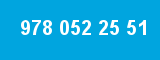 978 052 25 51